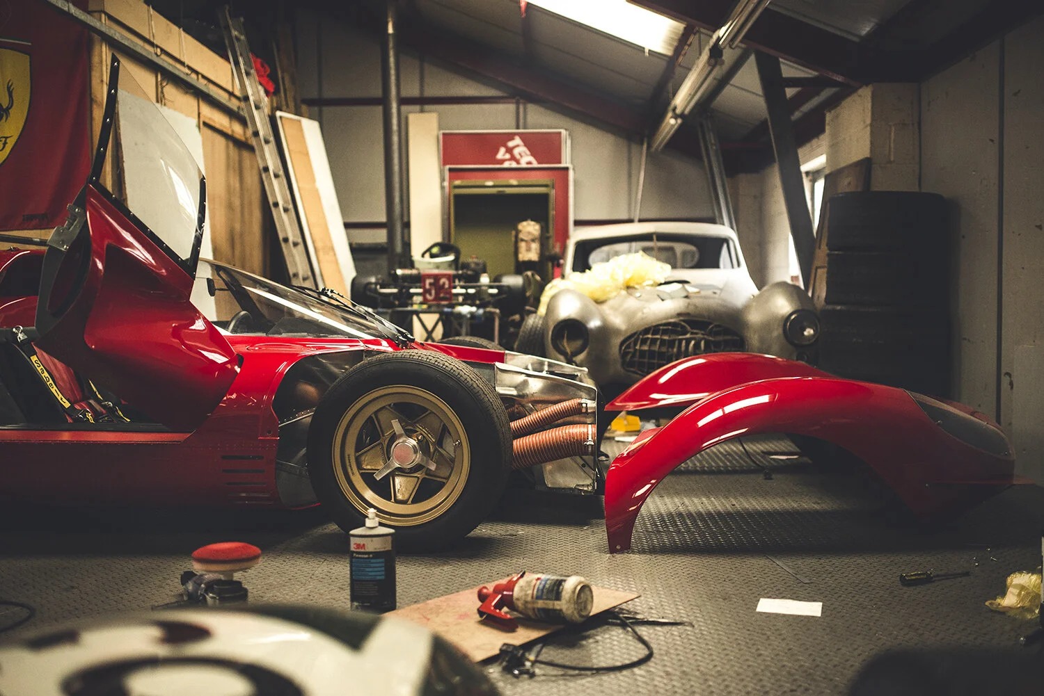A private racing car