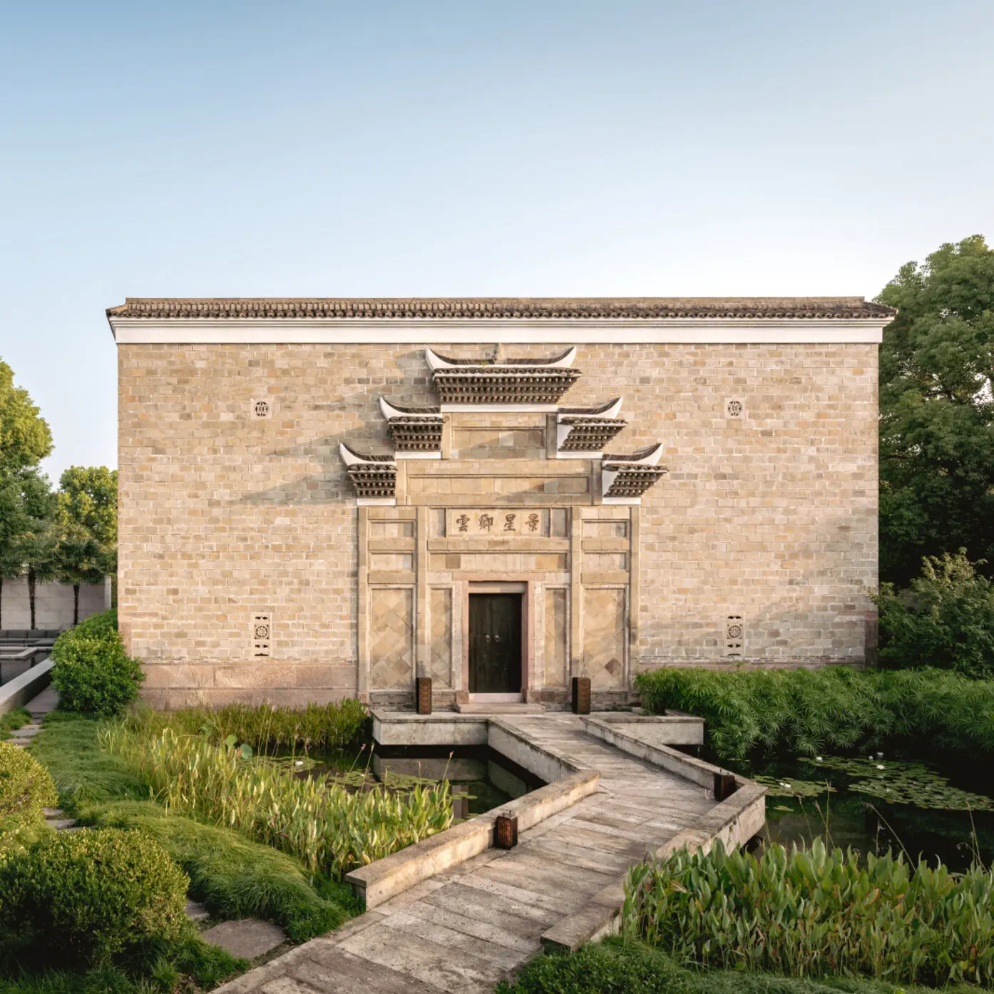 A private residence courtyard