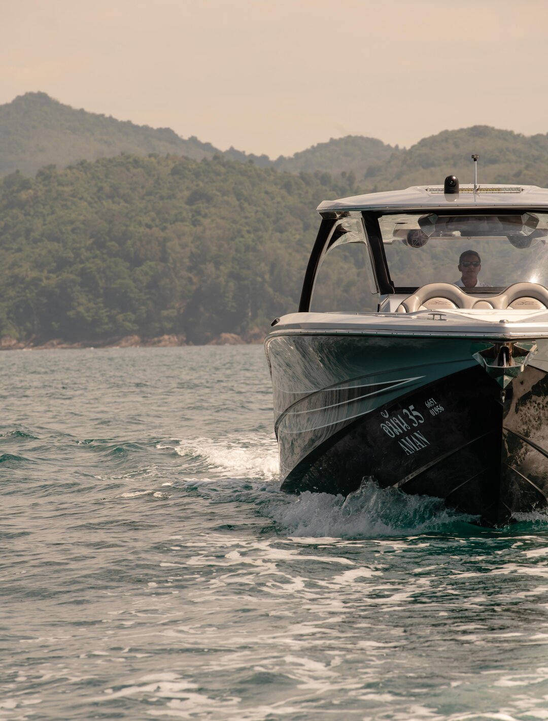 A private boat cruise